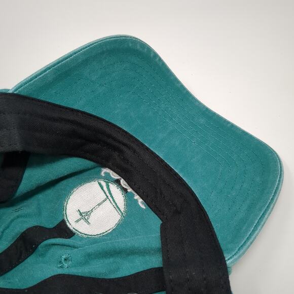 Focus Missions Slideback Baseball Cap Green One Size Adjustable 6 Panel Novus - Picture 8 of 9